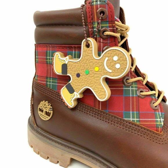 Timberland Women's Premium Brown Leather Boots A1U68 SIZE : 9.5 - Picture 8 of 11